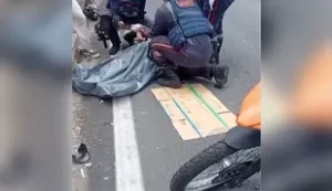 Motociclista morre após colisão entre duas motos na BR-104, em Maceió