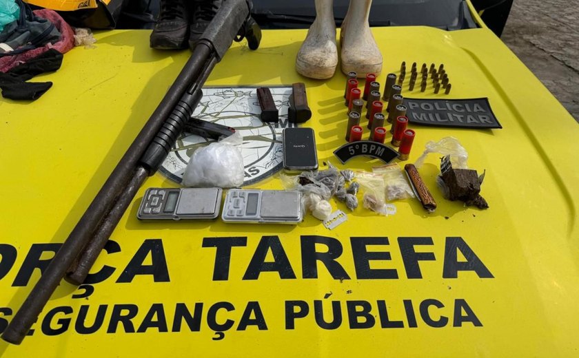 PM-AL apreende 21 armas de fogo em uma semana