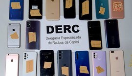 Polícia Civil vai devolver aparelhos celulares recuperados no mês de março