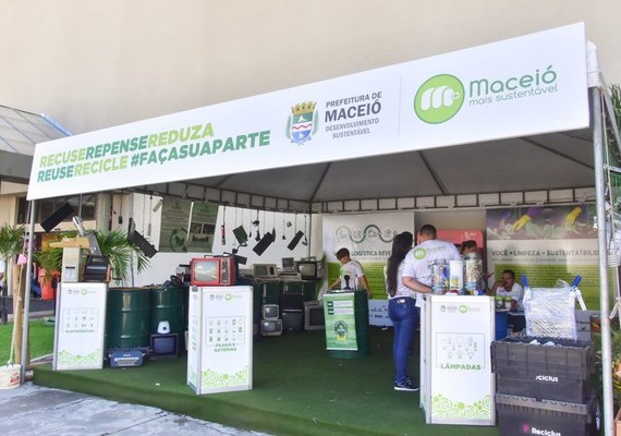 Semana do Meio Ambiente: Prefeitura de Maceió viabiliza coleta especial