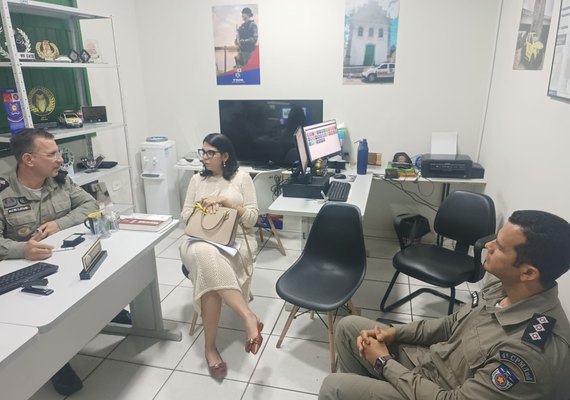 Polícia Militar e Ministério Público discutem atuação da Corporação em Marechal Deodoro