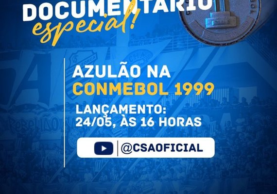 CSA vai lançar documentário sobre campanha na Copa Conmebol de 1999