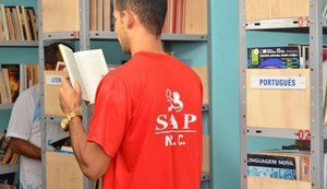 Bibliotecas do sistema prisional somam mais de doze mil livros
