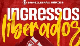 CRB inicia venda de ingressos para jogo contra o Vila Nova na sexta (17)