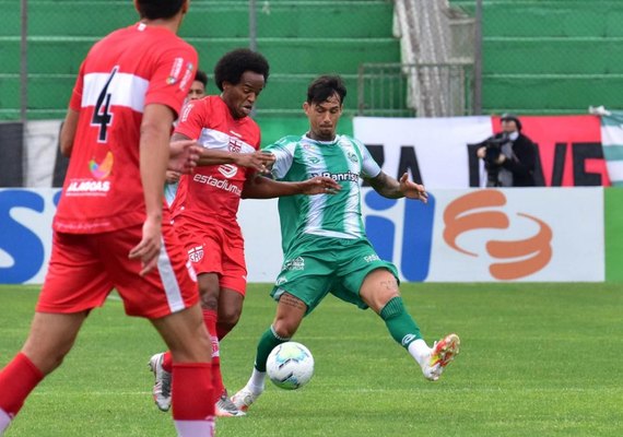 CRB perde de 2x0 para o Juventude no jogo de ida da quarta fase da Copa do Brasil