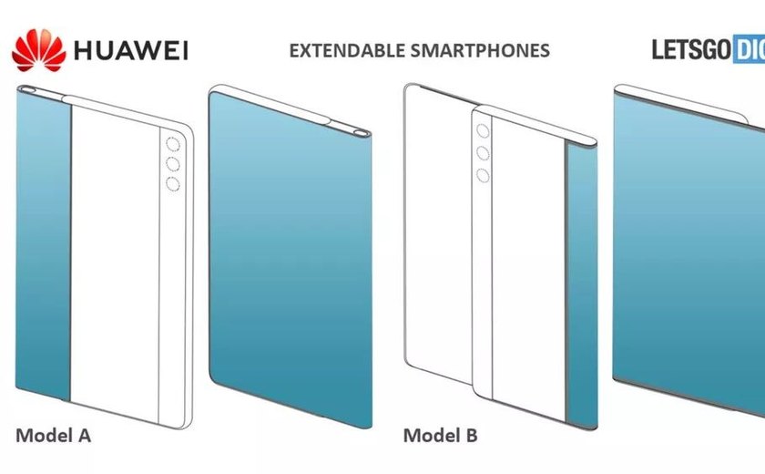 Celular Huawei com tela deslizante pode estar em desenvolvimento