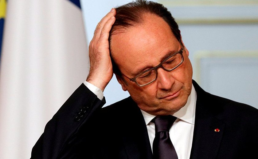 Hollande diz que vitória de Macron confirma compromisso da França com UE
