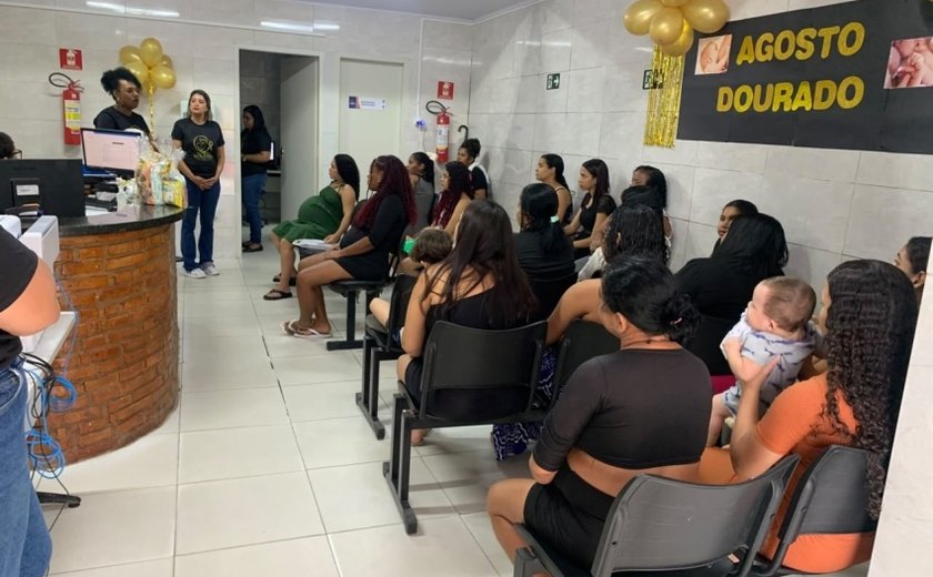 Agosto Dourado encerra atividades nas Unidades de Saúde de Maceió
