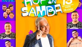 Cantor Chrigor é a atração do projeto Hop in Samba no próximo sábado