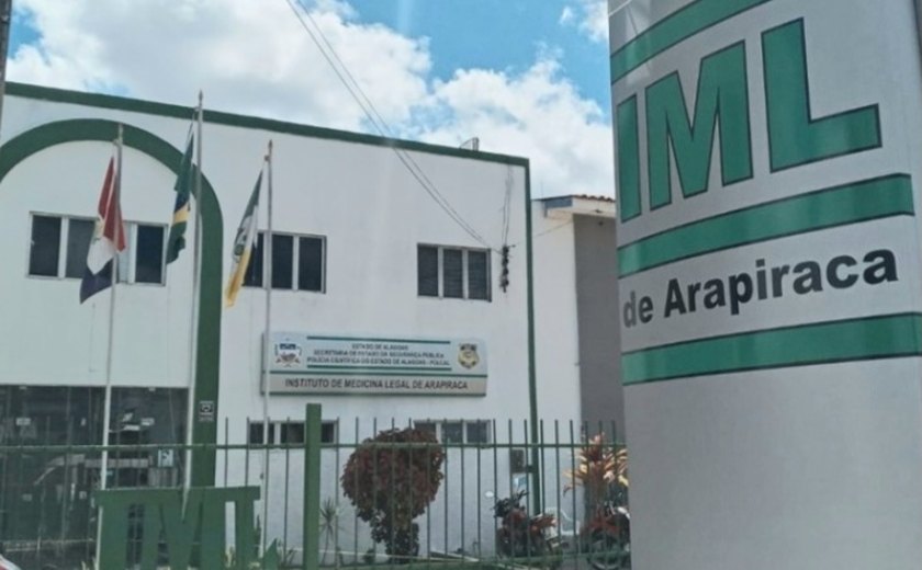 Instituto Médico Legal de Arapiraca registra 15 corpos neste final de semana