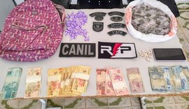 Ação da PM resulta na prisão de homem por tráfico de drogas em Arapiraca