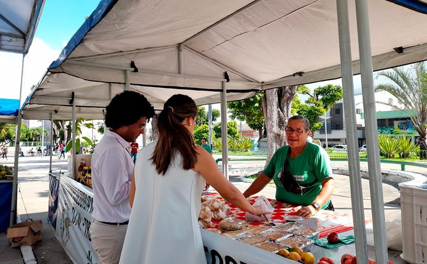 Feira agroecológica terá comidas juninas e distribuição de mais de 600 mudas