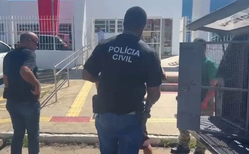 Polícia Civil prende acusado por tentativa de homicídio em Marechal Deodoro