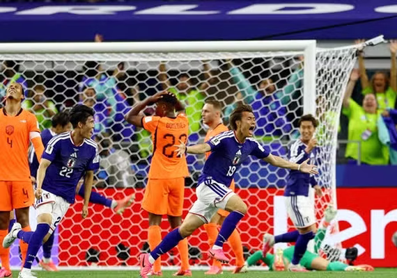 Japão empata com a Holanda na estreia na Copa do Mundo