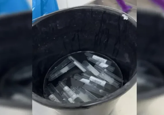 Sem estoque, hospital do DF reutiliza frascos de exame de urina