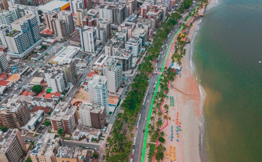 Evento altera trânsito na orla de Maceió durante o fim de semana