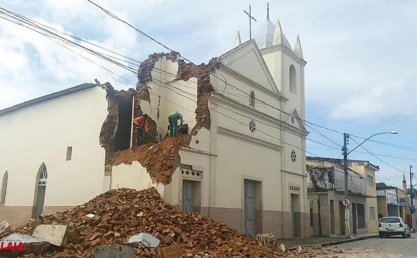 Chuvas deixam duas igrejas católicas de Atalaia sem atividades religiosas