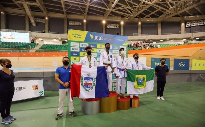 Judocas de Arapiraca garantem as primeiras medalhas de Alagoas no Jebs