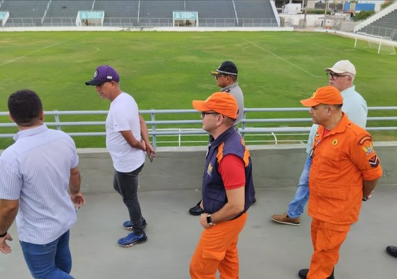 Após vistorias, Estádio Municipal de Arapiraca é aprovado para o Alagoano