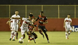 CRB empata com Vitória e assume liderança do Grupo A da Copa do Nordeste