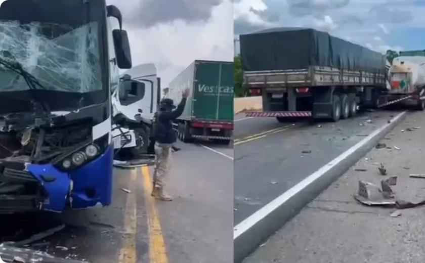 Acidente na BR-116 no Ceará deixa oito feridos, entre eles alagoanos que seguiam em romaria