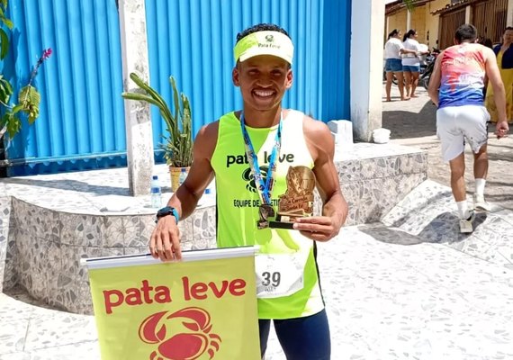 Atleta sobe ao pódio mais uma vez em menos de um mês