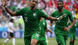 Arábia Saudita ganha de virada e Egito segue sem vencer em Copa do Mundo