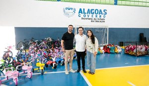 Mais de 250 crianças são beneficiadas com ação especial da Sefaz e Alagoas Sem Fome