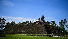 Terremoto revela templo escondido em pirâmide construída há centenas de anos