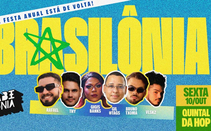 Brasilônia: O grito delas! enaltece a brasilidade em festa LGBTQIAPN+ no Quintal da Hope