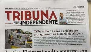 Da crise ao pioneirismo: Jornal Tribuna Independente celebra 19 anos de jornalismo e superação em AL