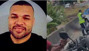 Mototaxista morre após ser atingido por linha com cerol