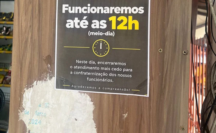 Padarias Ferreti anunciam fechamento ao meio-dia no domingo de eleição; caso é denunciado ao MPT