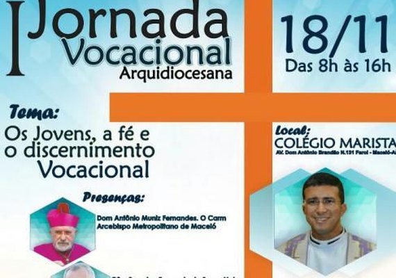 Serviço de Animação Vocacional realizará Jornada Vocacional em Maceió