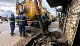 Infraestrutura retira 396,71 toneladas de entulhos da rede de drenagem de Maceió