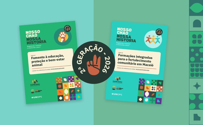 Nosso Chão, Nossa História lança dois novos editais e amplia ações de reparação extrapatrimonial em Maceió