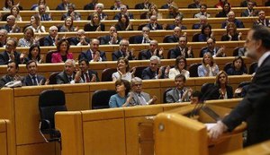 Senado espanhol aprova intervenção do governo na Catalunha