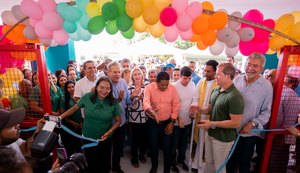 Governador em exercício participa de inauguração de creche em Palmeira dos Índios