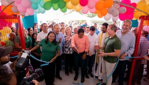 Governador em exercício participa de inauguração de creche em Palmeira dos Índios