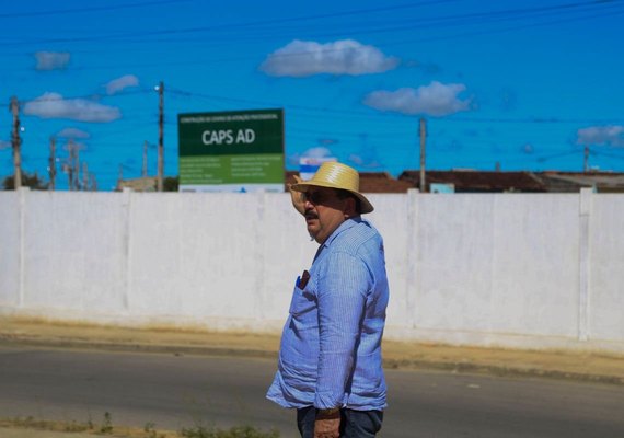 Em Rio Largo, obras do CAPS AD no conjunto Jarbas Oiticica seguem em ritmo acelerado