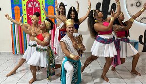 Grupo Cultural Raízes do Brasil de Maraibondo se apresenta no Maceió Shopping