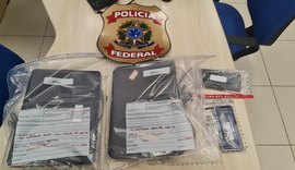 PF cumpre mandados em AL em operação contra fraudes bancárias