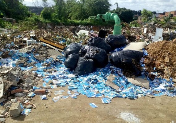 Operadora de plano de saúde é autuada por descarte irregular