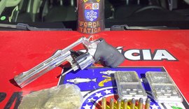 PM apreende 27 armas de fogo e 19 kg de drogas na última semana em Alagoas