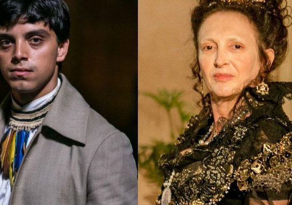 'Novo Mundo': Carlota Joaquina se insinua para Piatã e é flagrada por Leopoldina