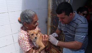 Centro de Controle de Zoonoses vacina cães e gatos contra a raiva neste sábado