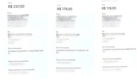 Homem é preso em Maceió por golpes com comprovantes falsos de Pix de R$ 0,01