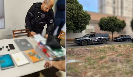 Operação da PC de Goiás com apoio da PC/AL mira servidora suspeita de desviar mais de R$ 400 mil dos cofres públicos