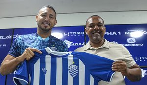 CSA apresenta zagueiro e lança novo uniforme para temporada