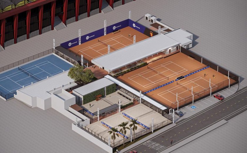 Recife ganha espaço inovador para a prática de Tênis e Beach Tennis